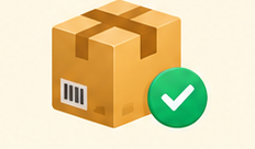 Ilustración de inventario y control de stock